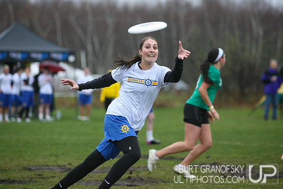 Saturday Action, Girls -- USAU 2014 HS Northeastern Championships