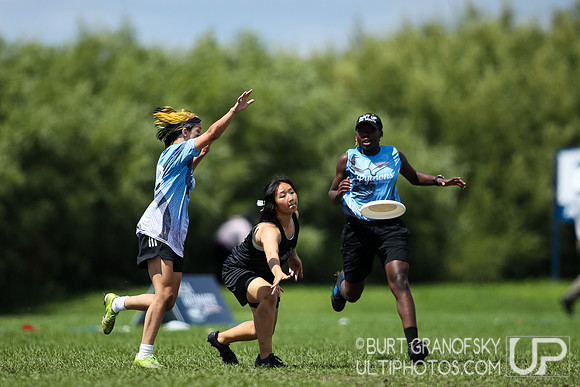 USA Ultimate YCC 2022 -- U17 Girls Finals Action