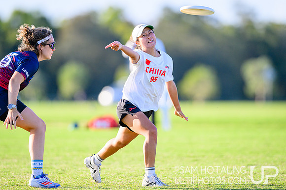 Women’s pool play during World Ultimate Championships at Runaway Bay Sports Precinct