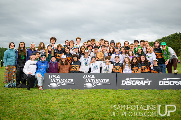 Highlights: Lewis & Clark Bacchus vs Middlebury Pranksters (M) in finals at USAU D-III College Championships
