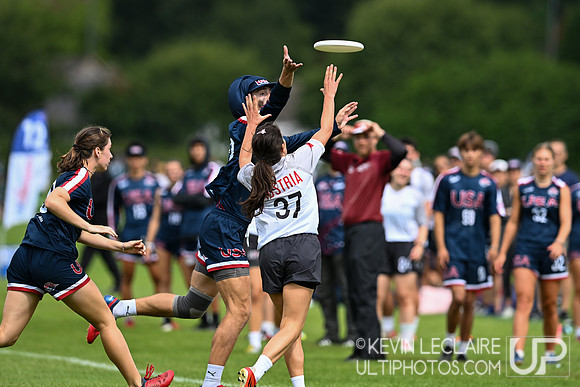 USA v Austria U20 Mixed - WJUC Monday Round 1