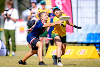 Mixed semifinals during World Ultimate Championships at Runaway Bay Sports Precinct