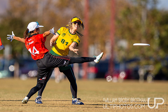 Day 4 of the WFDF 2024 World Masters Ultimate Championships
