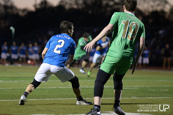MLU Spinners vs. Rumble