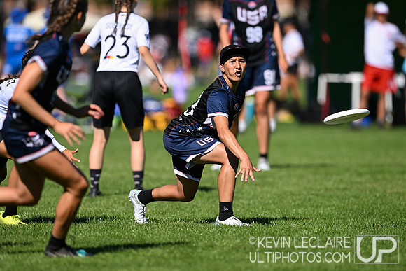 USA U20 Women vs Germany U20 Women - WJUC 2022
