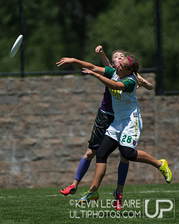 2012 USAU D-I College Championship Game Action