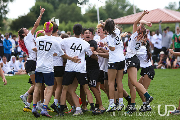 USA Ultimate YCC 2022 -- U20 Mixed Finals Action