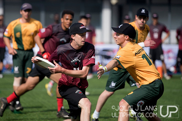 Australia Men's vs Canada Men's 3rd Place - WUGC 2016
