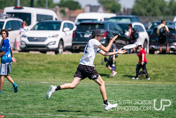 Bracket play at 2024 USAU Youth Club Championship