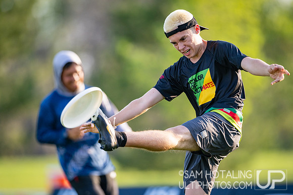 Color of Ultimate pickup showcase game at International Club Championships at Aurora Sports Park