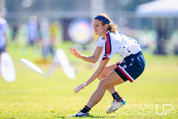 Women’s pool play during World Ultimate Championships at Runaway Bay Sports Precinct