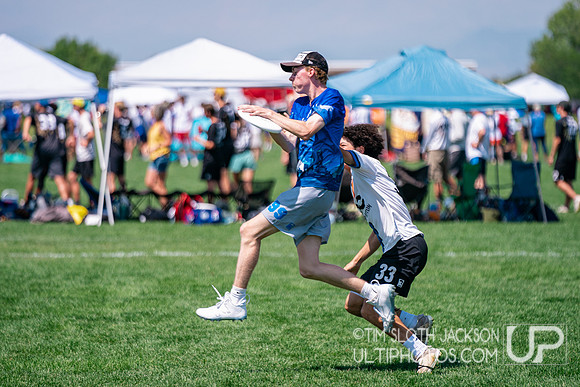 Bracket play at 2024 USAU Youth Club Championship