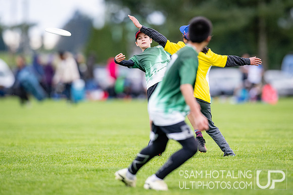 Pool play round V at DiscNW Spring Reign
