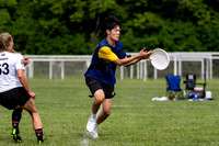 Fireflies vs Reading Ultimate in pool play at World Ultimate Club Championships