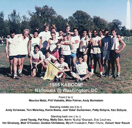 1985 Nationals, KABOOM