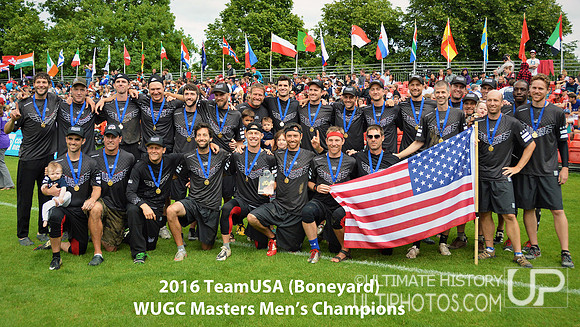 2016 WUGC, Masters Men Team USA