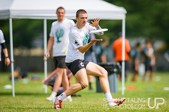 Pool play at USAU D-I College Championships