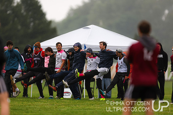 Saturday full coverage from USAU D-IIII College Championships, Pool Play Round 1: Claremont vs OKC