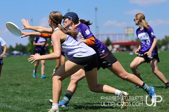 Sunday action at the USA Ultimate Youth Club Championships. U-20