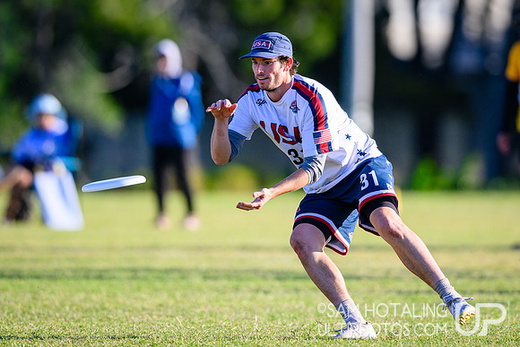 Pool play during World Ultimate Championships at Runaway Bay Precinct