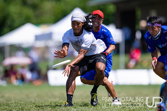 Buzz Bullets vs PoNY in quarterfinals at World Ultimate Club Championships
