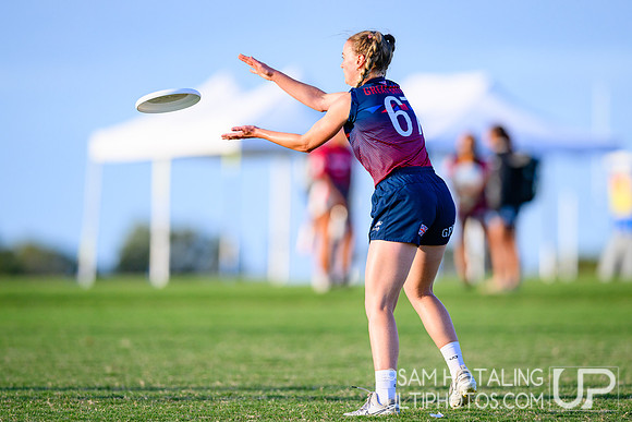 Women’s pool play during World Ultimate Championships at Runaway Bay Sports Precinct