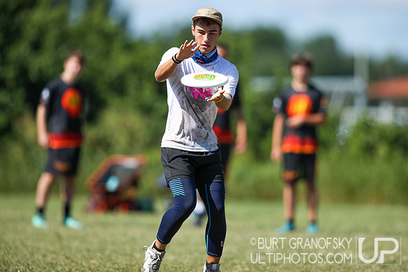 USA Ultimate YCC 2022 -- U17 Boys Semifinals Action