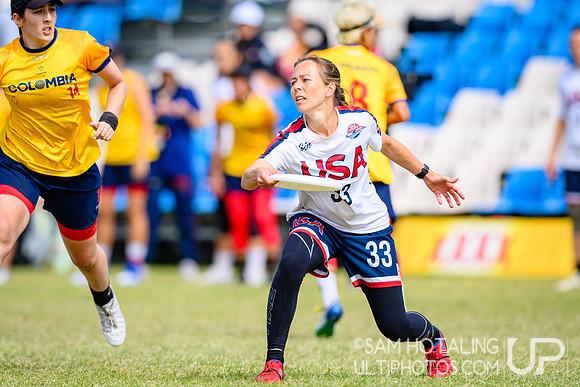 Women’s power-pools during World Ultimate Championships at Runaway Bay Sports Precinct