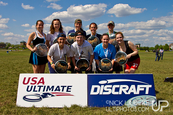 Individual Spirit Winners - D-III College Championships