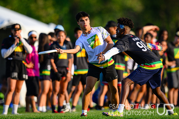Color of Ultimate showcase game during International Club Championships at Aurora Sports Park