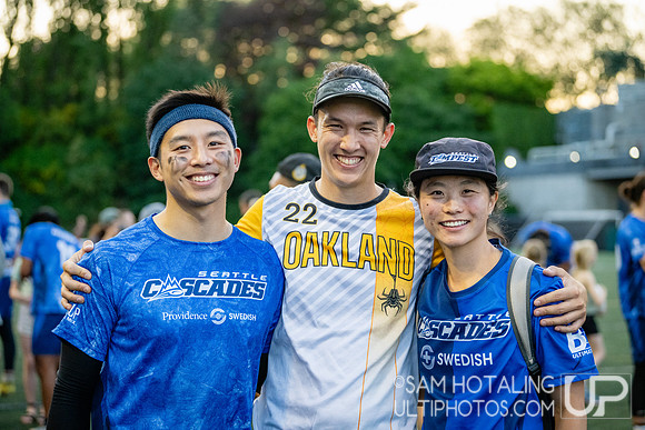 Oakland Spiders at Seattle Cascades in the UFA Regular Season