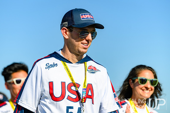 Opening ceremony during World Ultimate Championships at Runaway Bay Precinct