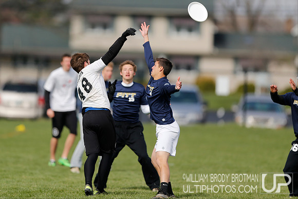 Sunday Action - USA Ultimate 2014 College Division I Ohio Valley Regional Tournament