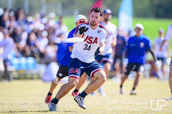 Men’s finals during World Ultimate Championships at Runaway Bay Precinct