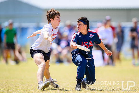 Women’s semifinals during World Ultimate Championships at Runaway Bay Precinct
