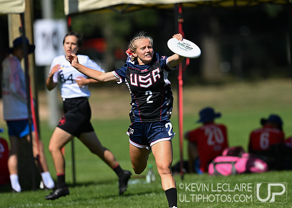 USA U20 Women vs Germany U20 Women - WJUC 2022