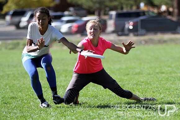 Finals Action at UltiFest 2014 held in Flagstaff, Arizona Oct