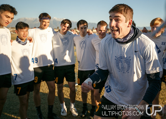 Day 1 of USA Ultimate College Championships.