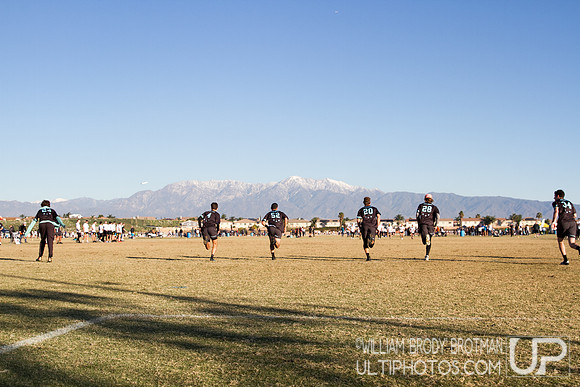 Day 1 of USA Ultimate College Championships.