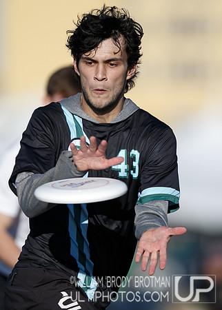 Day 1 of USA Ultimate College Championships.