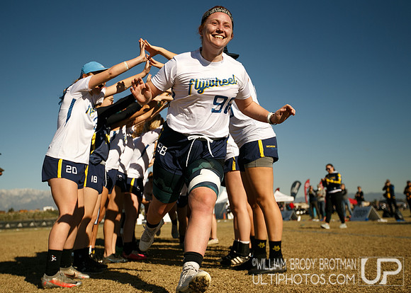 Day 1 of USA Ultimate College Championships.