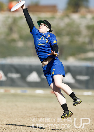Day 1 of USA Ultimate College Championships.