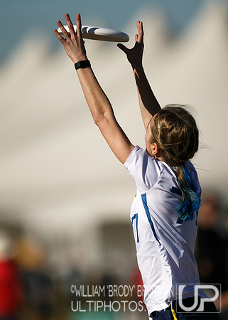 Day 1 of USA Ultimate College Championships.