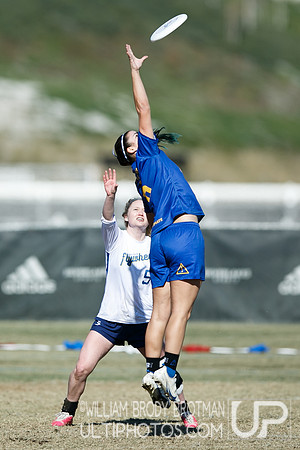 Day 1 of USA Ultimate College Championships.