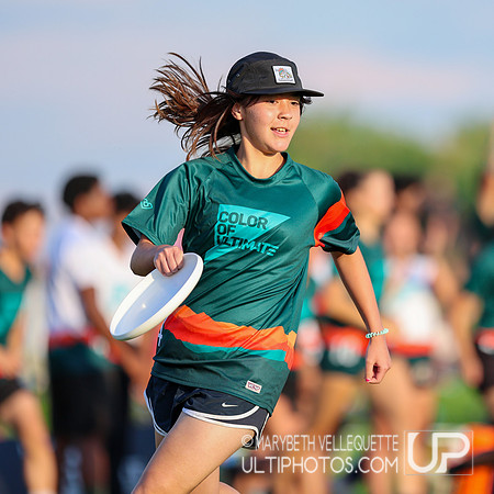 Color of Ultimate BIPOC hat game at the USA Ultimate Internation