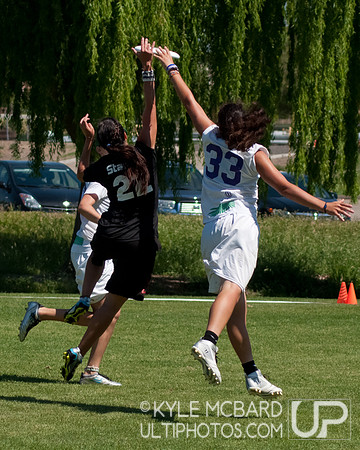 Sunday women's action from NorCal D-I Sectionals 2012