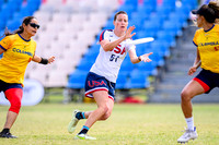 Women’s power-pools during World Ultimate Championships at Runaway Bay Sports Precinct