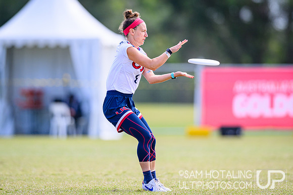 Mixed power-pools during World Ultimate Championships at Runaway Bay Sports Precinct