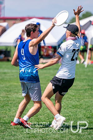 Bracket play at 2024 USAU Youth Club Championship