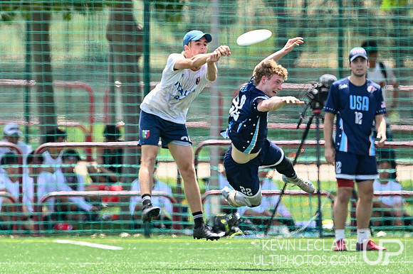 USA Open v Italy - WU24 Tuesday